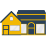 House and Store Icon